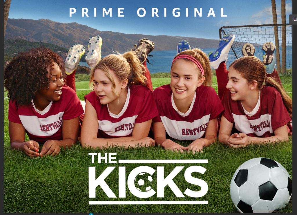 Top Show #3 for girls

Four girls from the Kicks show lounging on the football pitch in their team uniforms